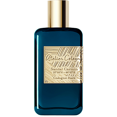 Atelier Cologne Santal Carmin Cologne Absolue, 200 mL with Personalized  Travel Spray, 1.0 oz./ 30 mL